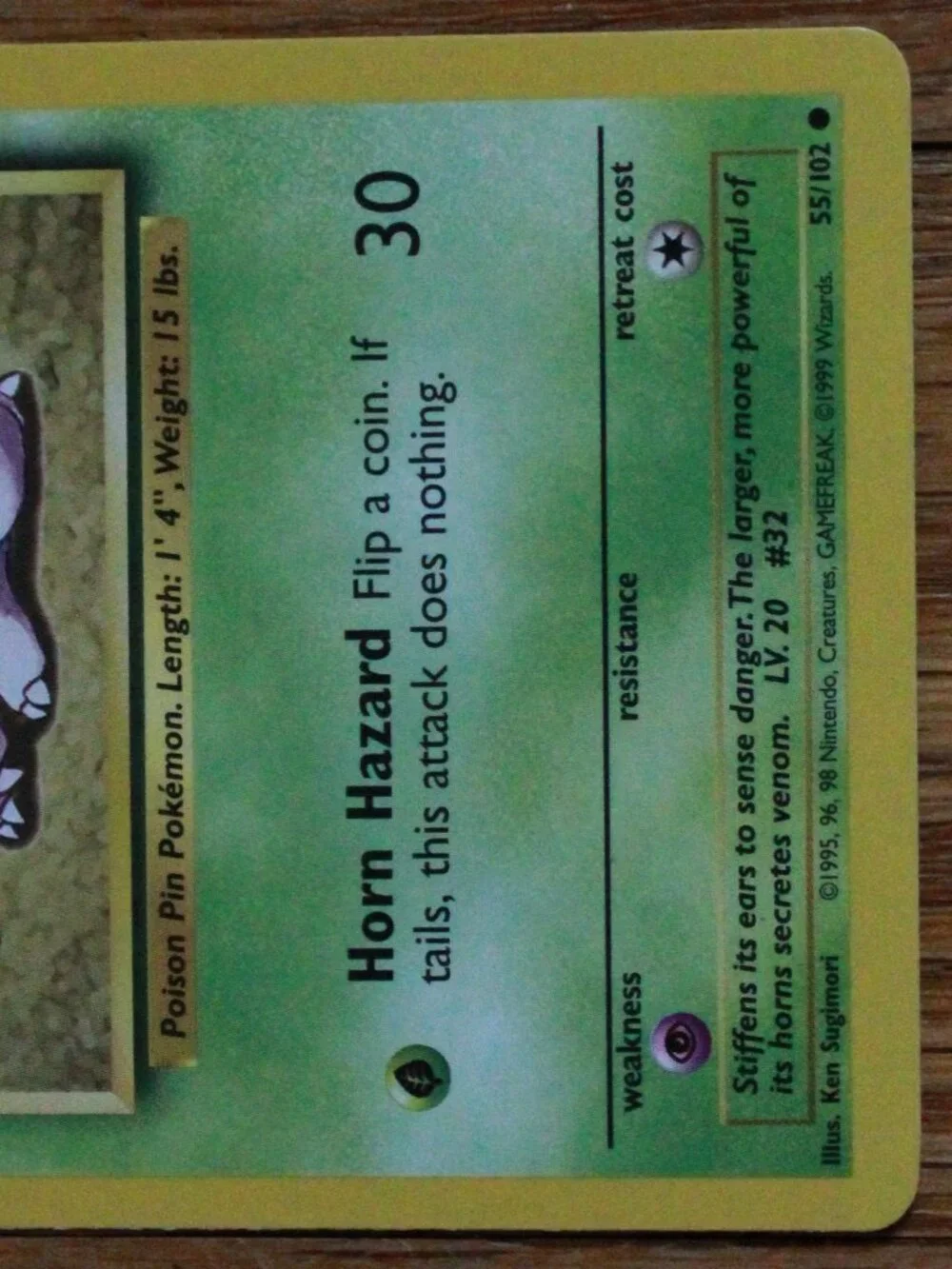 Vintage Pokemon 1999 